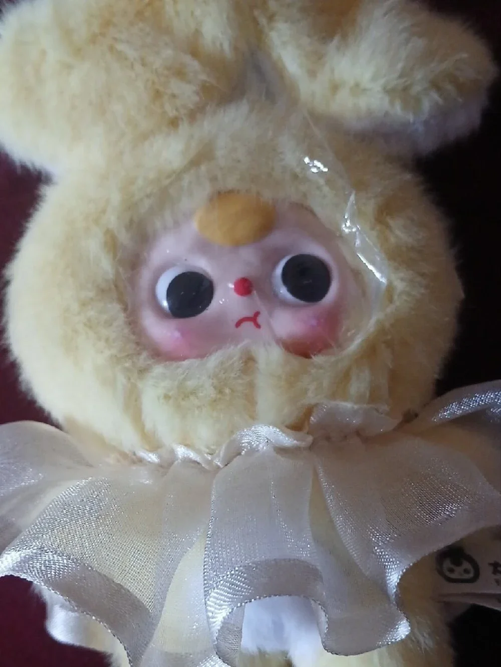 Baby Three Bunny Keychain